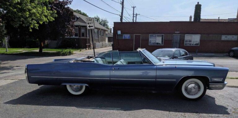 1967 Cadillac Coupe DeVille Convertible, Sky Blue "Thomas"