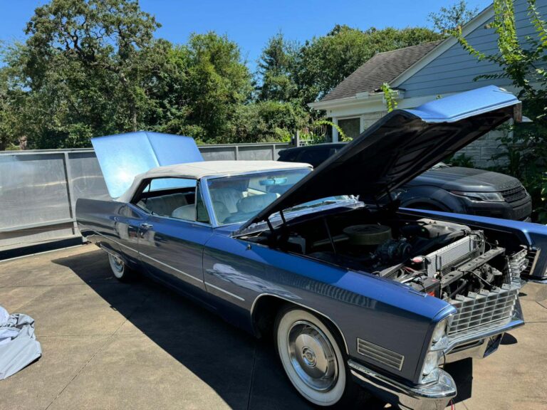 1967 Cadillac Coupe DeVille Convertible, Sky Blue "Thomas"