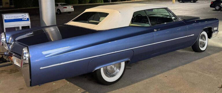 1967 Cadillac Coupe DeVille Convertible, Sky Blue "Thomas"