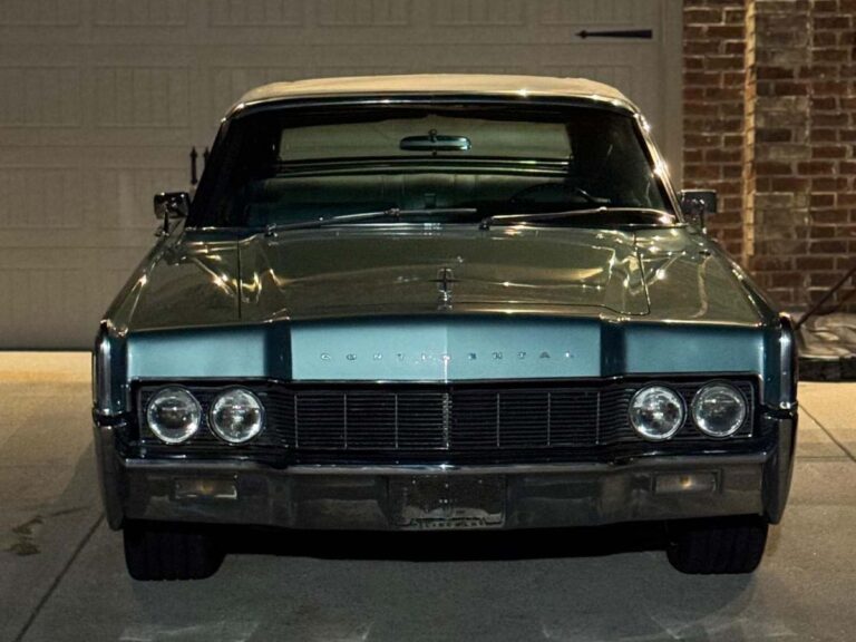 1967 Lincoln Continental Convertible, Teal Green "Betty"