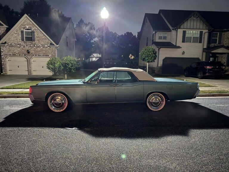 1967 Lincoln Continental Convertible, Teal Green "Betty"