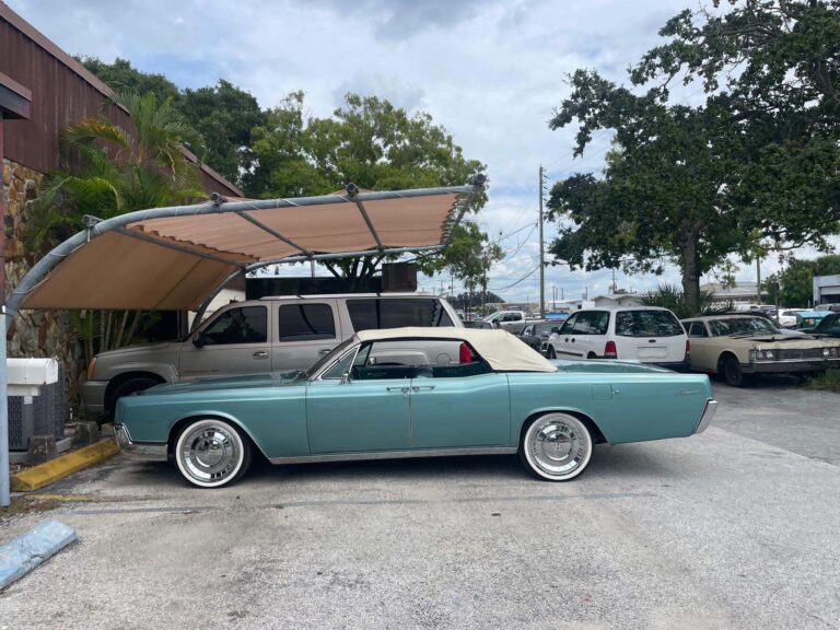 1967 Lincoln Continental Convertible, Teal Green "Betty"