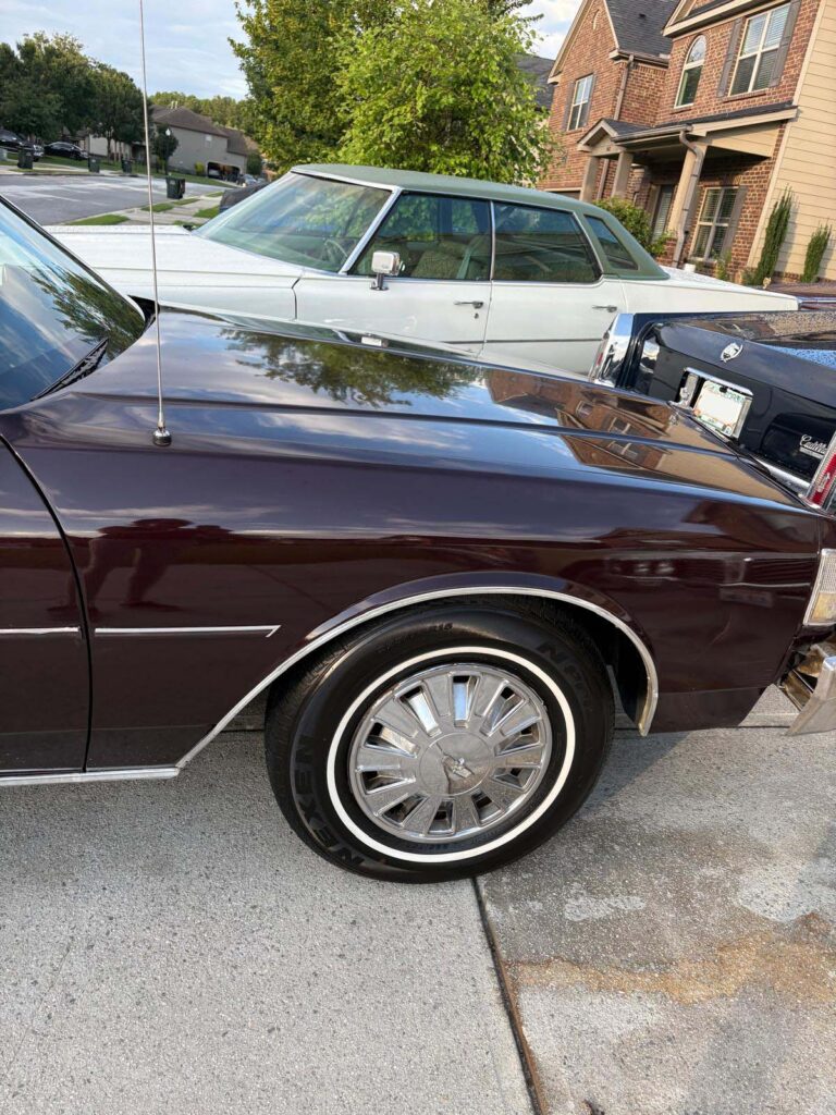 1989 Chevrolet Caprice, Burgundy "Del Ray"