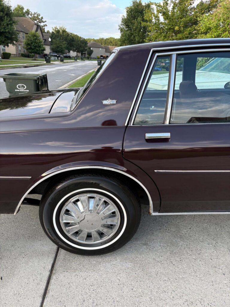 1989 Chevrolet Caprice, Burgundy "Del Ray"