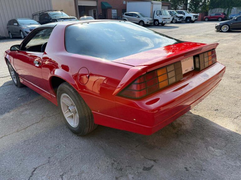 1990 Chevy Camaro RS T Top, Hot Red "Cinnamon"