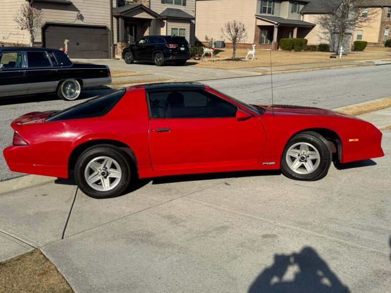 1990 Chevy Camaro RS T Top, Hot Red "Cinnamon"