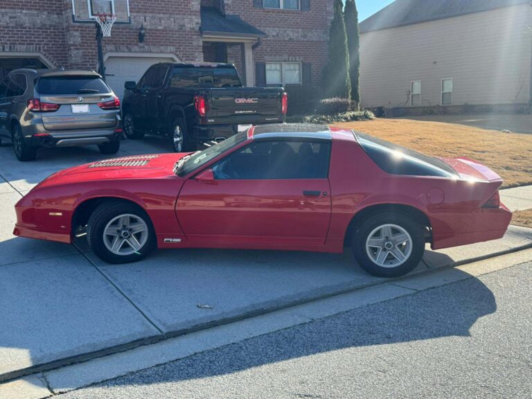 1990 Chevy Camaro RS T Top, Hot Red "Cinnamon"