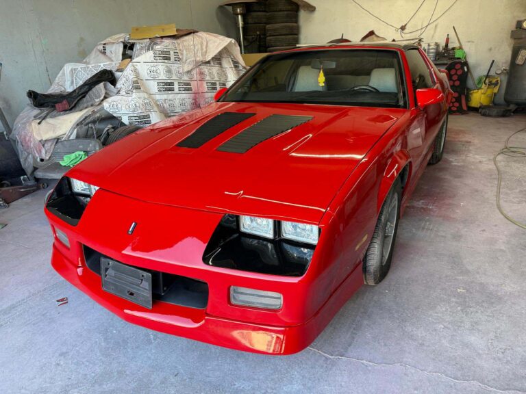 1990 Chevy Camaro RS T Top, Hot Red "Cinnamon"
