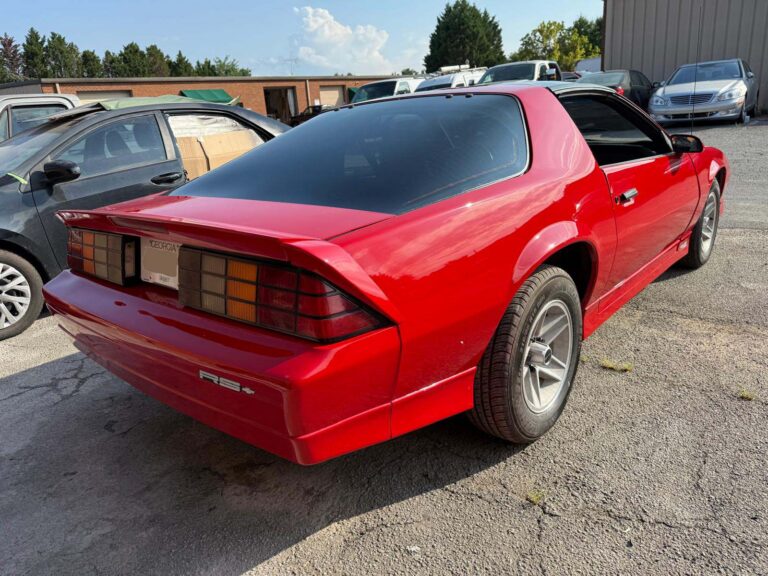 1990 Chevy Camaro RS T Top, Hot Red "Cinnamon"