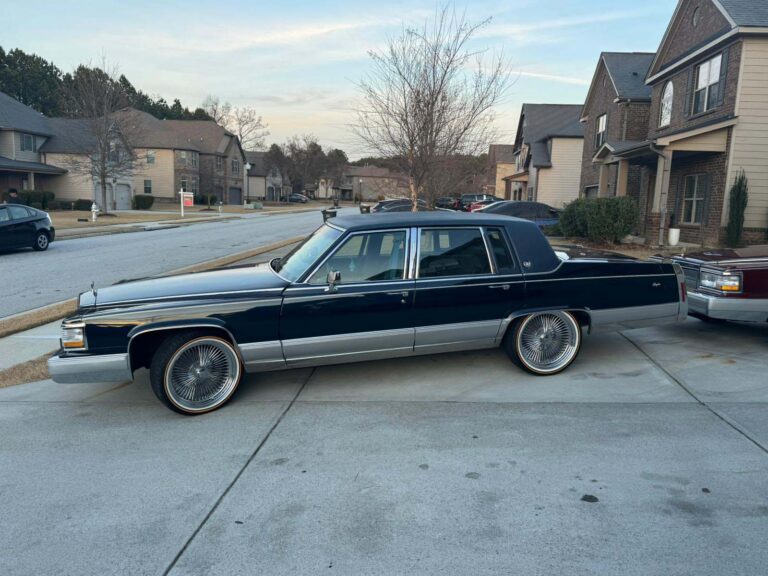 1991 Cadillac Brougham, Blue "Eddie"