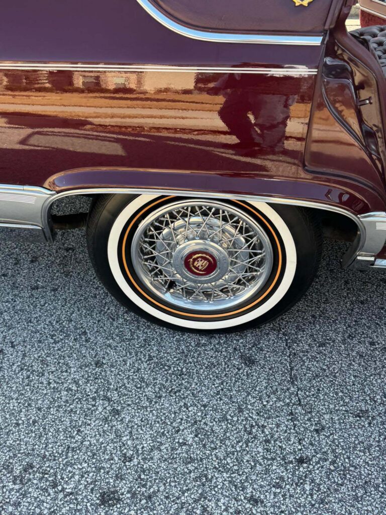 1991 Cadillac Brougham D'Elegance, Cranberry "Daddy John"