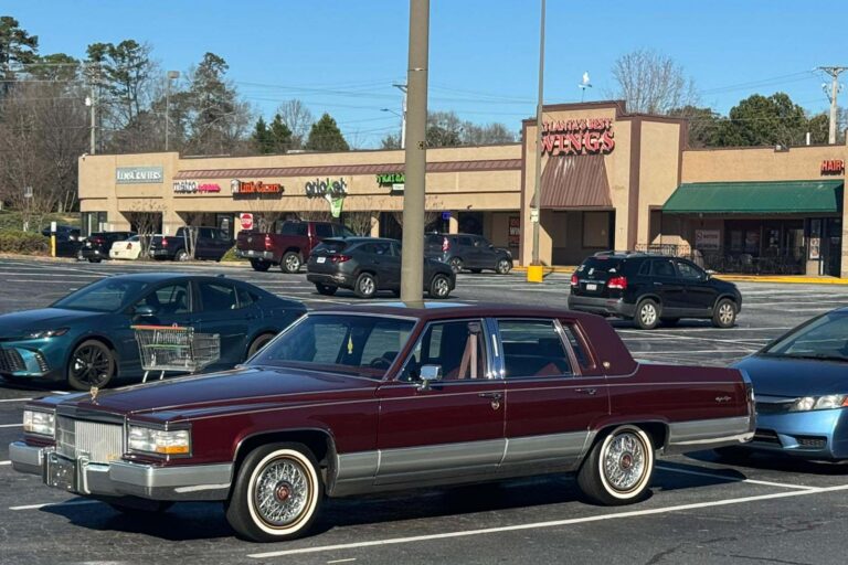 1991 Cadillac Brougham D'Elegance, Cranberry "Daddy John"