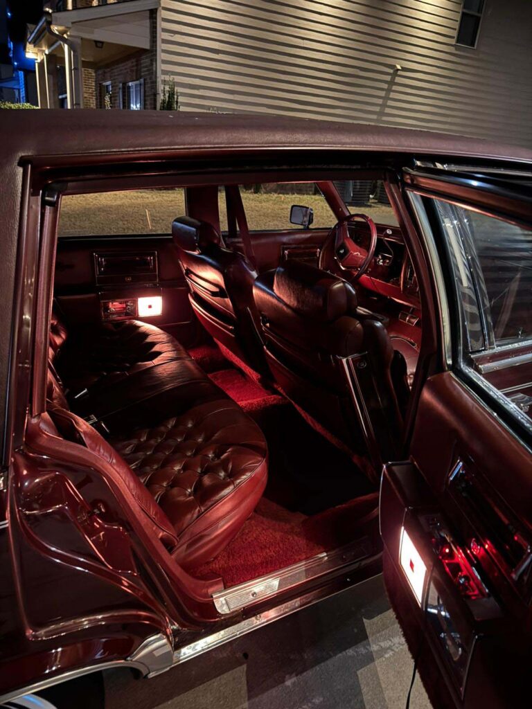 1991 Cadillac Brougham D'Elegance, Cranberry "Daddy John"