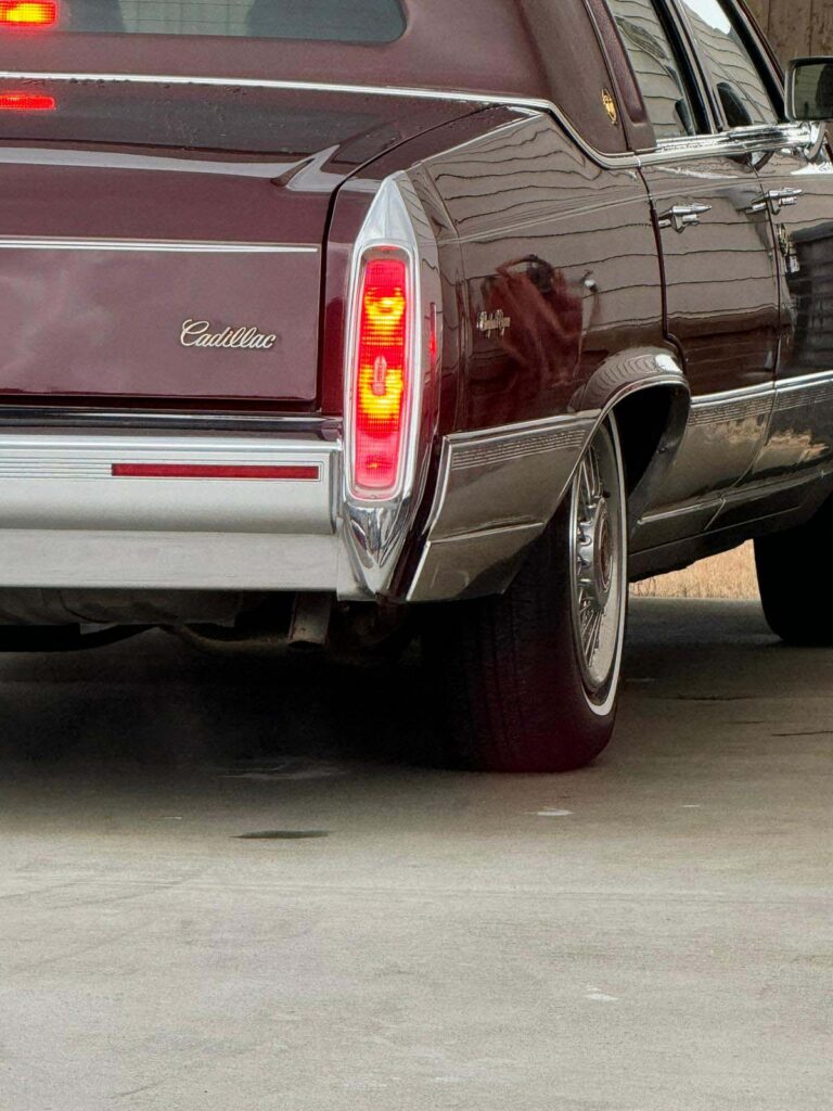 1991 Cadillac Brougham D'Elegance, Cranberry "Daddy John"