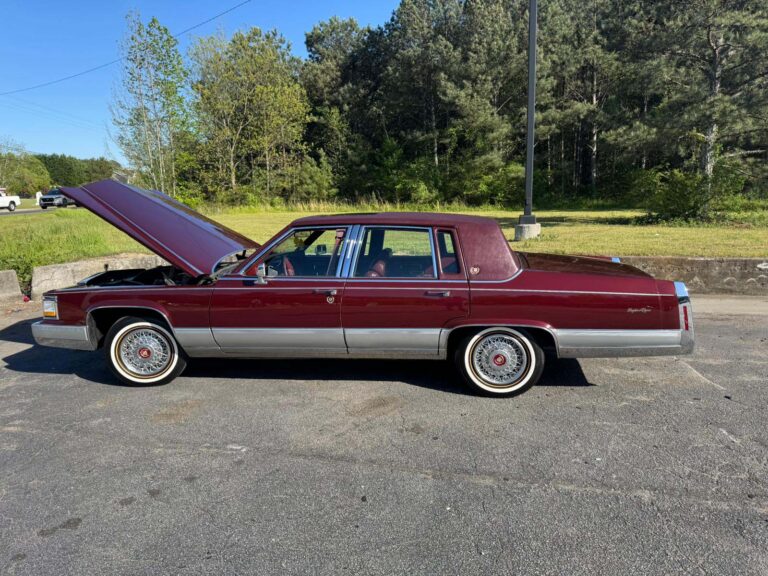 1991 Cadillac Brougham D'Elegance, Cranberry "Daddy John"