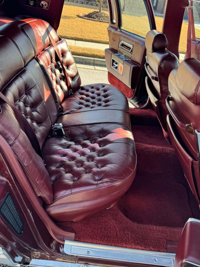 1991 Cadillac Brougham D'Elegance, Cranberry "Daddy John"