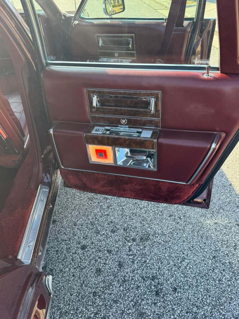 1991 Cadillac Brougham D'Elegance, Cranberry "Daddy John"