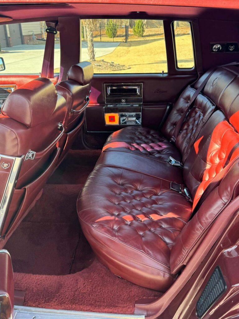 1991 Cadillac Brougham D'Elegance, Cranberry "Daddy John"
