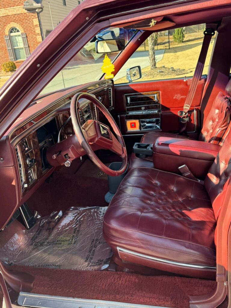 1991 Cadillac Brougham D'Elegance, Cranberry "Daddy John"