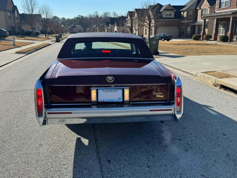 1991 Cadillac Brougham D'Elegance, Cranberry "Daddy John"
