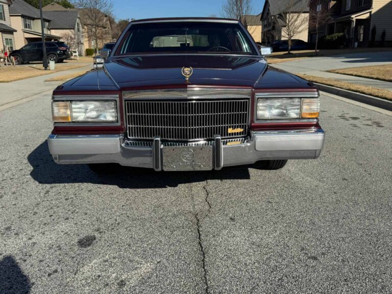 1991 Cadillac Brougham D'Elegance, Cranberry "Daddy John"