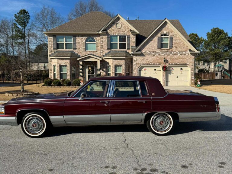 1991 Cadillac Brougham D'Elegance, Cranberry "Daddy John"