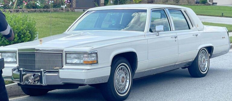 1992 Cadillac Brougham D'Elegance, White "Jean"
