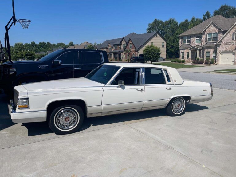 1992 Cadillac Brougham D'Elegance, White "Jean"