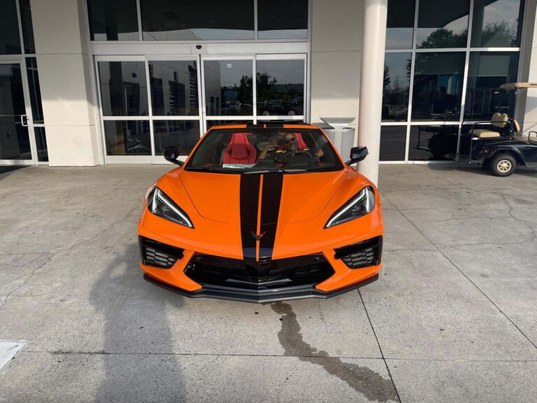 2023 Corvette Convertable, Classic Orange "50 Something"