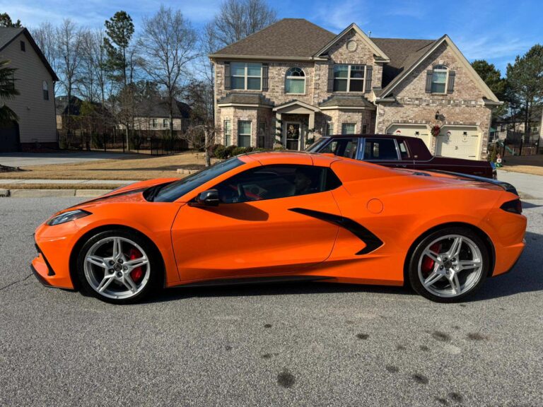 2023 Corvette Convertable, Classic Orange "50 Something"