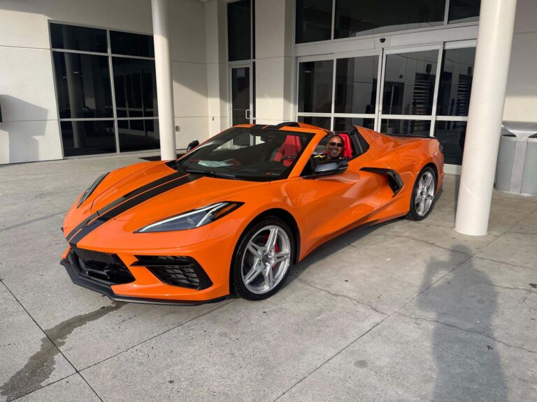 2023 Corvette Convertable, Classic Orange "50 Something"