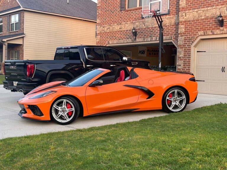2023 Corvette Convertable, Classic Orange "50 Something"